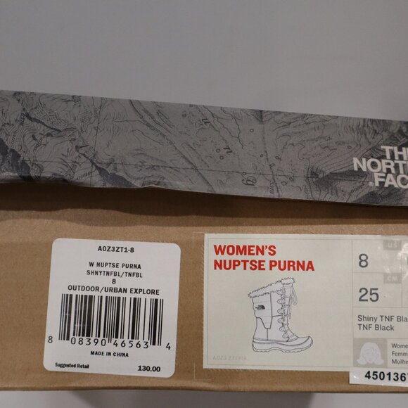 NORTH FACE BOOTS - NUPTSE PURNA - Size 8 - Excellent condition - Picture 7 of 8